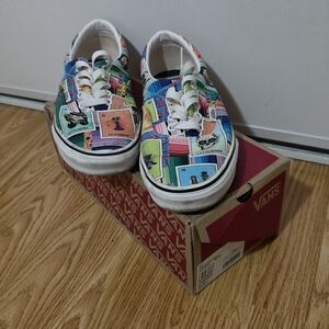 Vans Kids Multicolor Graphic Sneakers